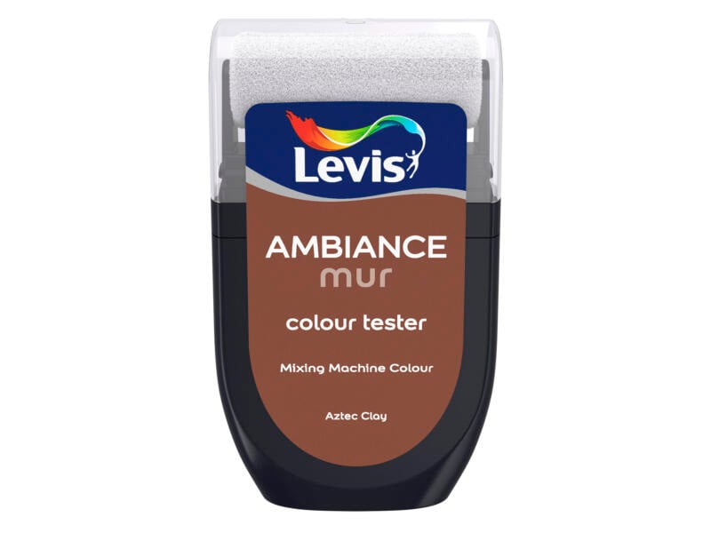 Levis Ambiance tester muurverf extra mat 30ml aztec clay