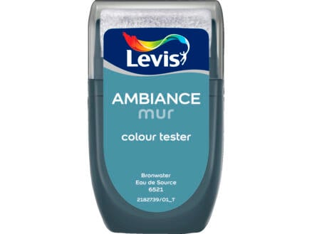 Levis Ambiance tester muurverf extra mat 30ml bronwater 1