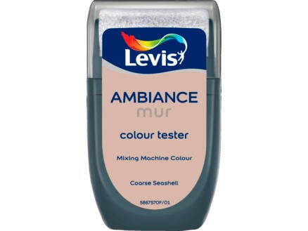 Levis Ambiance tester muurverf extra mat 30ml coarse seashell