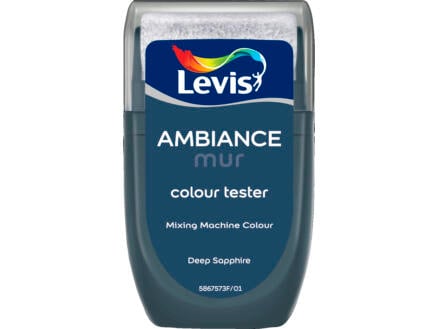 Levis Ambiance tester muurverf extra mat 30ml deep sapphire