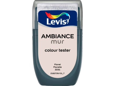 Levis Ambiance tester muurverf extra mat 30ml flanel 1