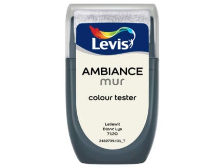 Levis Ambiance tester muurverf extra mat 30ml leliewit 1