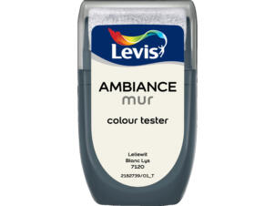 Levis Ambiance tester muurverf extra mat 30ml leliewit