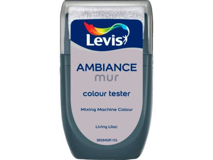 Levis Ambiance tester muurverf extra mat 30ml living lilac 1