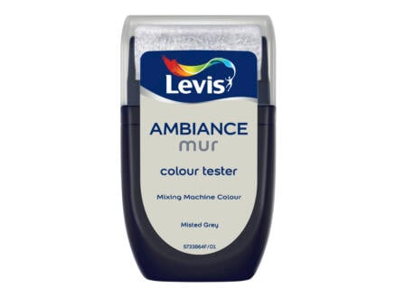 Levis Ambiance tester muurverf extra mat 30ml misted grey 1