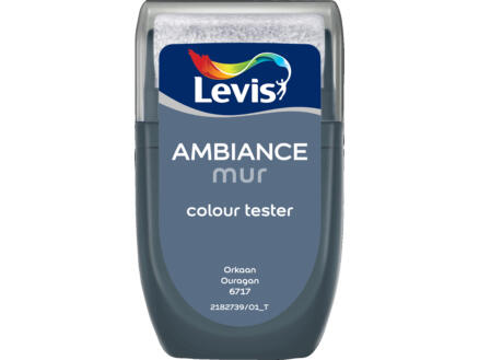 Levis Ambiance tester muurverf extra mat 30ml orkaan 1