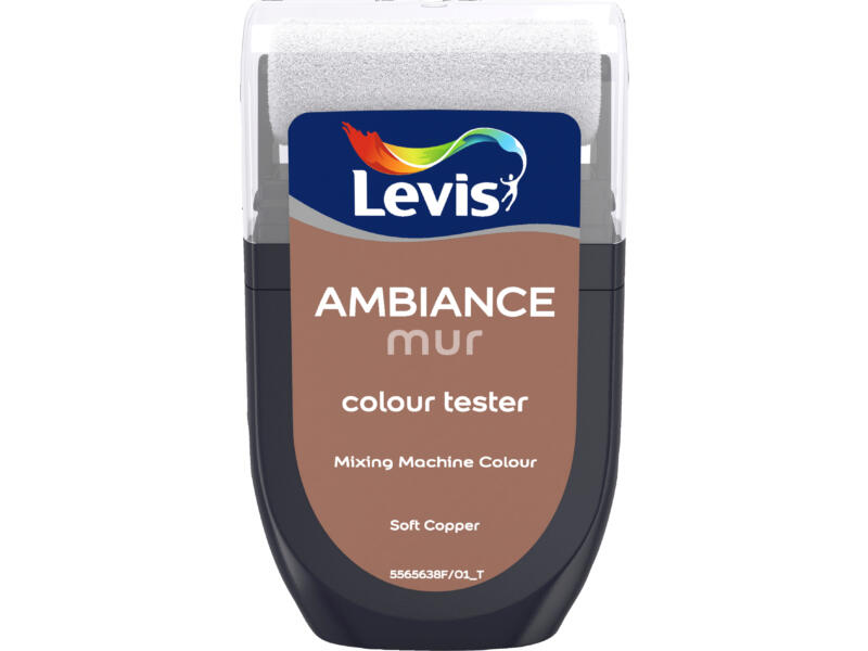 Levis Ambiance tester muurverf extra mat 30ml soft copper