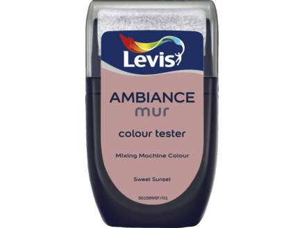 Levis Ambiance tester muurverf extra mat 30ml sweet sunset 1