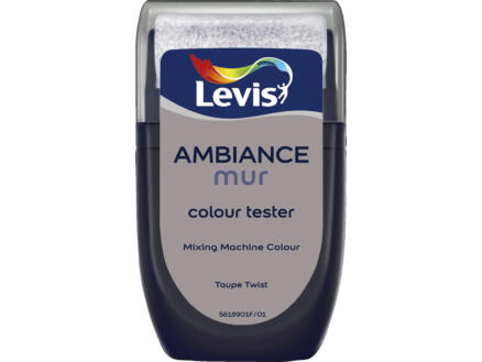 Levis Ambiance tester muurverf extra mat 30ml taupe twist 1