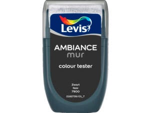 Levis Ambiance tester muurverf extra mat 30ml zwart
