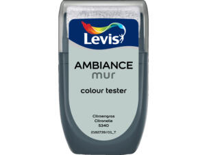 Levis Ambiance testeur peinture murale extra mat 30ml citronelle