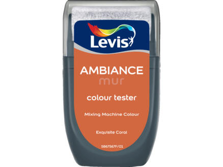 Levis Ambiance testeur peinture murale extra mat 30ml exquisite coral