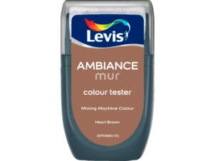 Levis Ambiance testeur peinture murale extra mat 30ml heart brown
