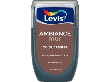 Levis Ambiance testeur peinture murale extra mat 30ml mocha biscuit
