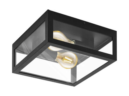 Eglo Amezola wandlamp E27 2x40 W zwart 1