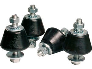Amortisseur de vibration 4 pièces