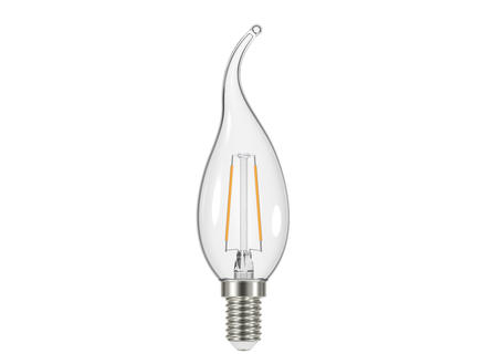 Prolight Ampoule LED flamme torsadée E14 2,4W clair 1