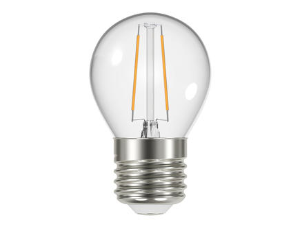 Prolight Ampoule LED sphérique E27 2,4W clair 1