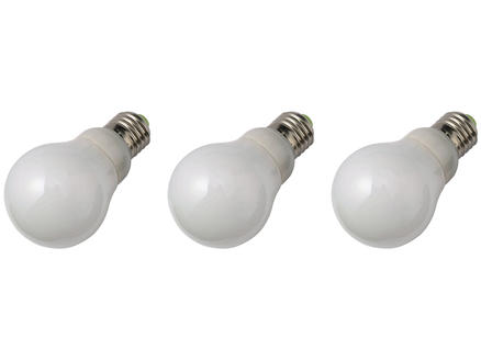 Prolight Ampoule boule économique E27 7W 3 pièces 1