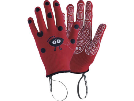 Rostaing Annabel gants de jardinage pour enfants 3/4 ans coccinelle polyamide rouge 1