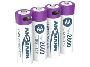 Ansmann Ansmann pile rechargeable Li-Ion USB-C AA 2000mAh 4 pièces