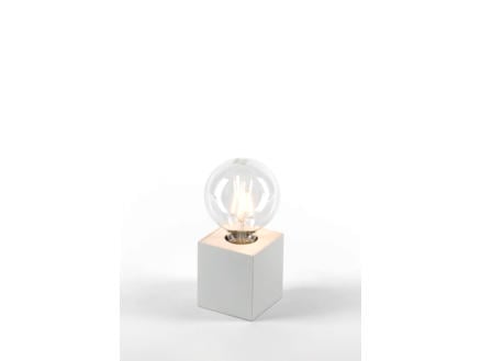 MEO Aosta lampe de table cubique 40W blanc 1