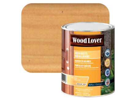 Wood Lover Aqua lasure 0,75l chêne clair #693 1
