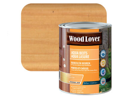 Wood Lover Aqua lasure 2,5l chêne clair #693 1