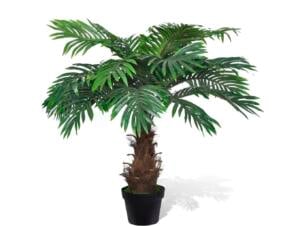 Arbre artificiel avec pot palmier cycas 80cm