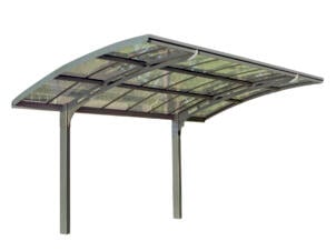 Canopia Arizona 5000 breeze carport 495x289 grijs/opaal