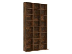 Armoire à CD 102x23x177,5 cm couleur chêne
