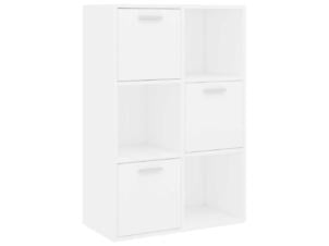 Armoire de rangement 60x29,5x90 cm blanc