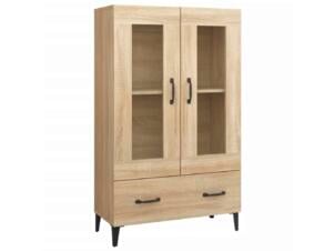 Armoire de rangement 70x31x115 cm chêne sonoma
