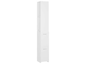 Armoire salle de bains 25x26,5x170 cm blanc