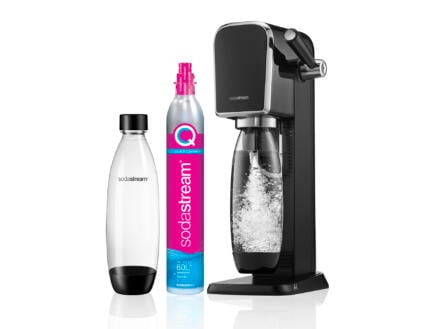 SodaStream Art machine eau gazeuse noir + 1 bouteille