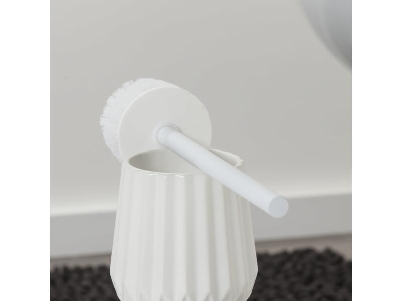Sealskin Arte WC-borstel met houder vrijstaand wit