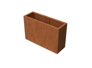 Geroba Artesa jardinière 120x40x80 cm acier corten rouille