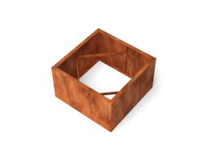 Geroba Artesa plantenbak 100x100x60 cm cortenstaal roest
