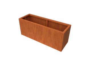 Geroba Artesa plantenbak 150x50x60 cm cortenstaal roest