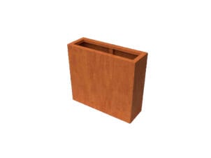 Geroba Artesa plantenbak 90x30x80 cm cortenstaal roest