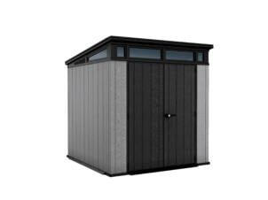 Keter Artisan 77 abri de jardin en résine 214x218x226 cm gris