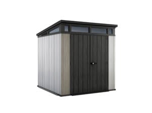 Keter Artisan 77 tuinhuis 214x218x226 cm kunststof antraciet
