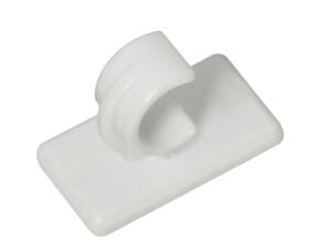 My Deco Aura support mural pour tringle à rideaux 14x32 mm blanc 2 pièces