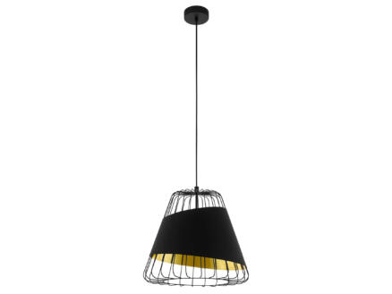 Eglo Austell hanglamp E27 max. 60W 36cm zwart/goud 1