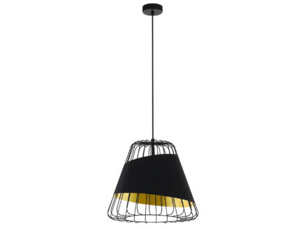 Eglo Austell hanglamp E27 max. 60W 43cm zwart/goud 1