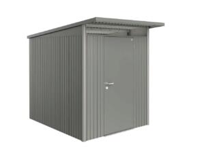 Biohort AvantGarde A2 abri de jardin 180x218x260 cmn gris quartz métallique