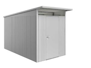 Biohort AvantGarde A4 abri de jardin 180x220x380 cm argent métallique