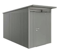 Biohort AvantGarde A4 abri de jardin 180x220x380 cm gris quartz métallique