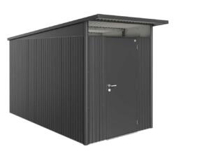 Biohort AvantGarde A4 tuinhuis 180x220x380 cm donkergrijs metallic