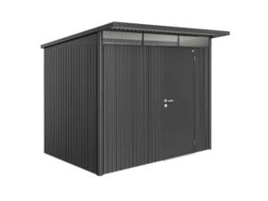 Biohort AvantGarde A5 tuinhuis 260x218x220 cm donkergrijs metallic